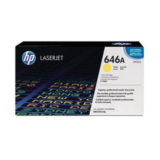 Hewlett-Packard  HP Toner-Modul 646A yellow CF032A Color LJ CM4540 12'500 Seiten 