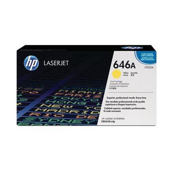 HP Toner-Modul 646A yellow CF032A Color LJ CM4540 12'500 Seiten