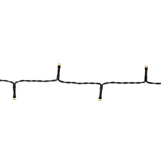 Nedis Lumières de Noël | Guirlande | 96 LED's | Blanc chaud | 7.20 m | Effets de lumière : 7 | Intérieur ou extérieur | Alimentée par piles  