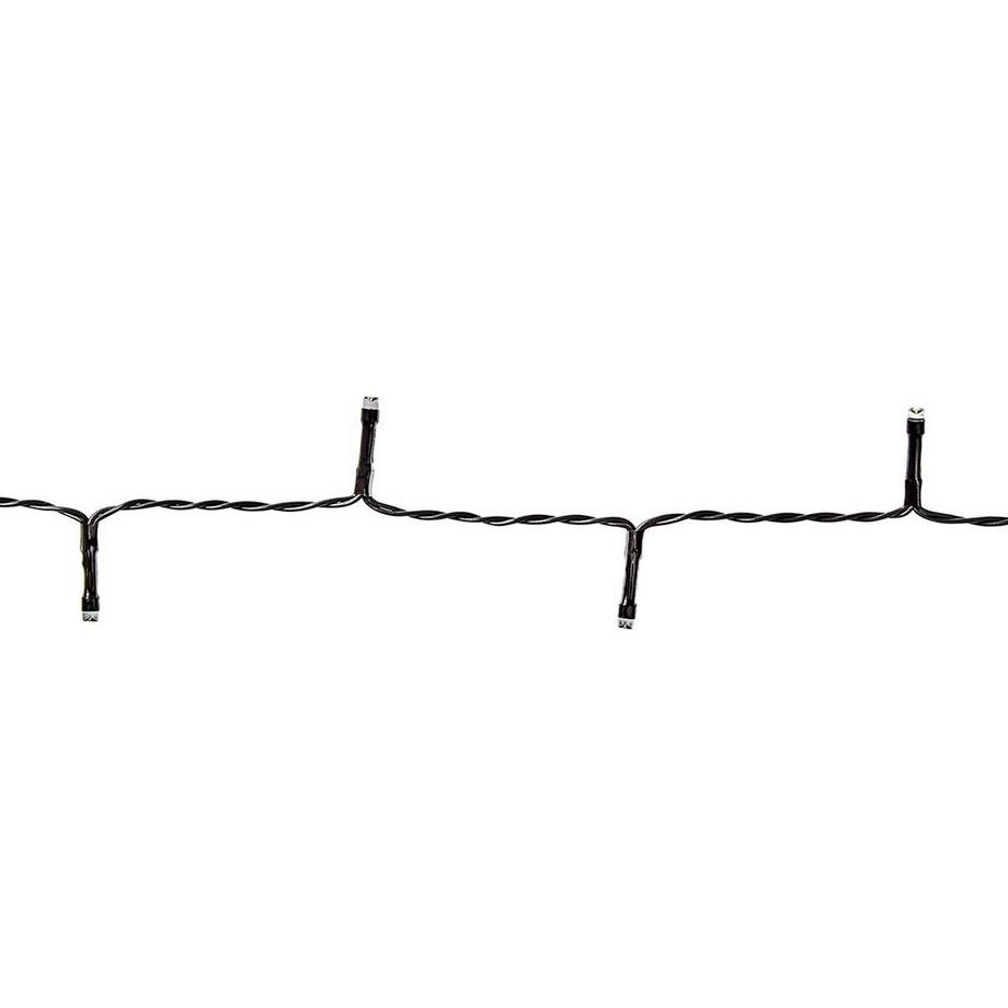 Nedis Lumières de Noël | Guirlande | 96 LED's | Blanc chaud | 7.20 m | Effets de lumière : 7 | Intérieur ou extérieur | Alimentée par piles  