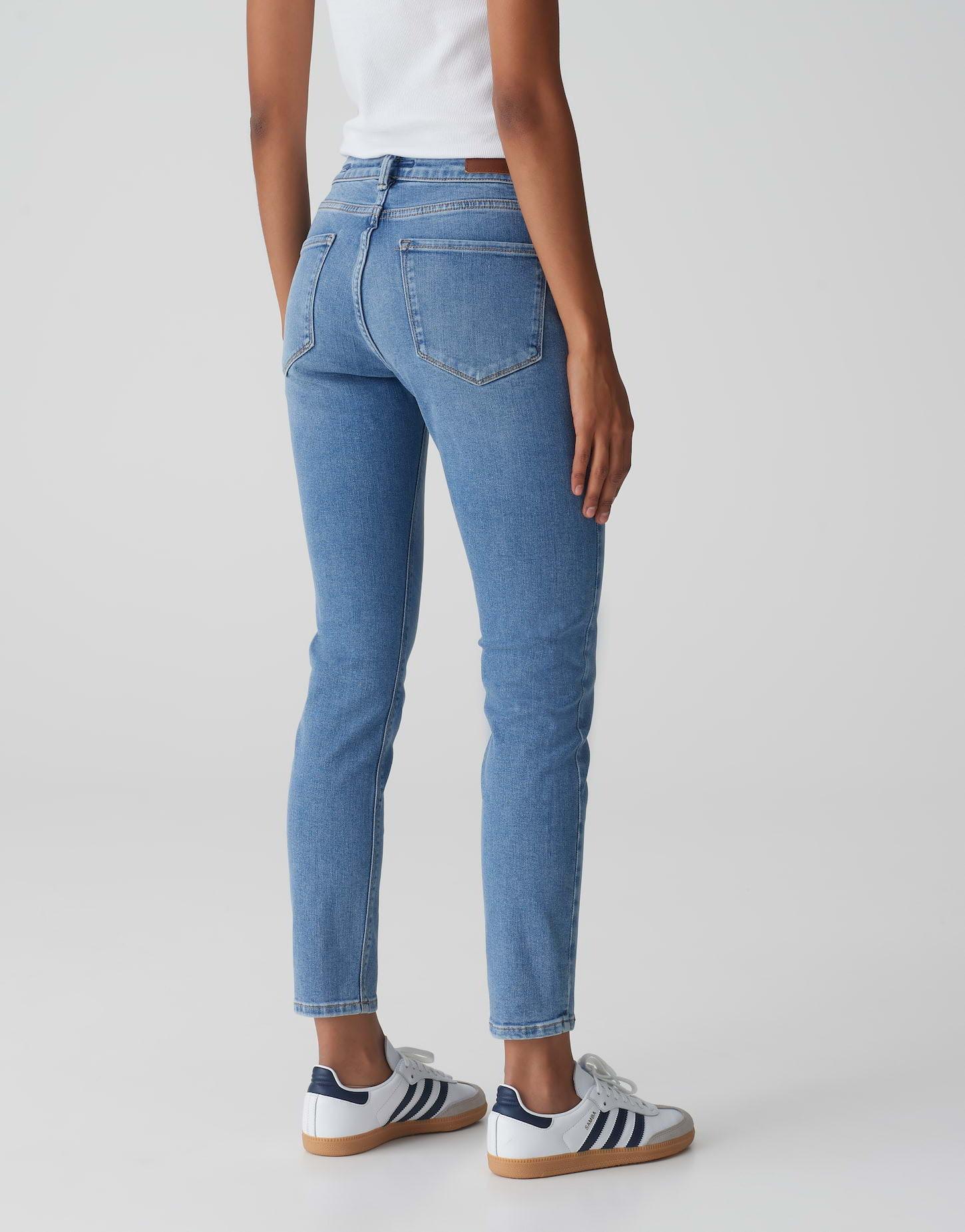 OPUS  Jeans skinny Elma bleu océan 