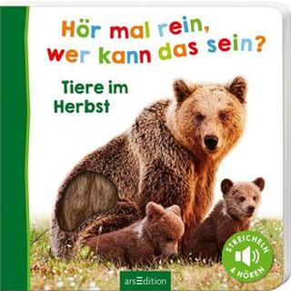 Hör mal rein, wer kann das sein? - Tiere im Herbst Kein Autor Copertina rigida 