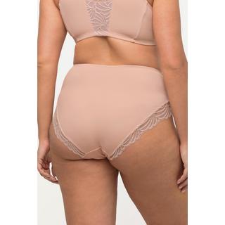 Ulla Popken  Culotte midi, dentelle transparente sur le côté 