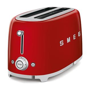 SMEG Tostapane a 2 slot lungo - rosso  