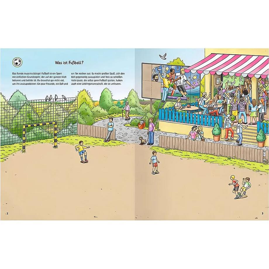 Ravensburger  Wieso? Weshalb? Warum? Stickerheft: Fußball 