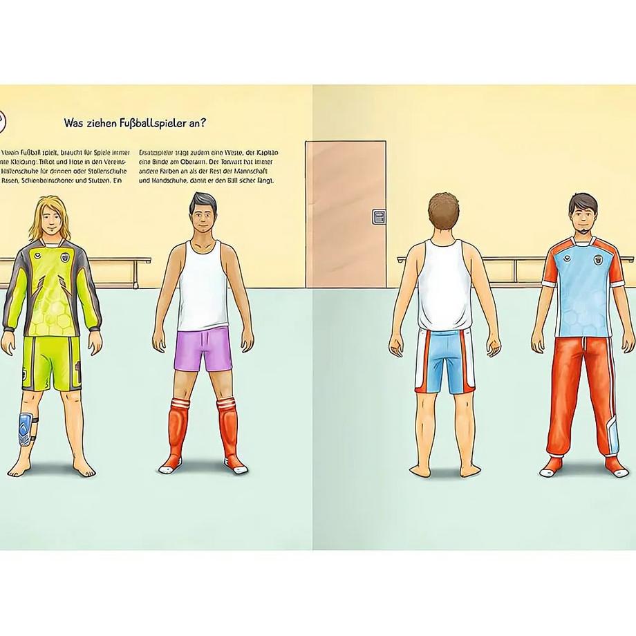 Ravensburger  Wieso? Weshalb? Warum? Stickerheft: Fußball 