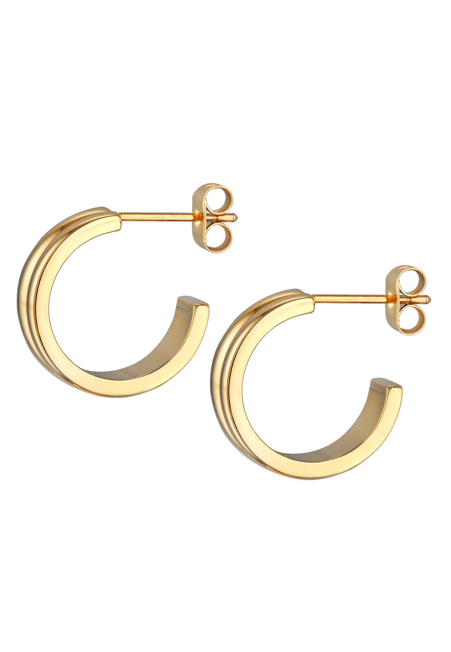 Elli  Boucles d'Oreilles Creolen Stecker Damen Modern 