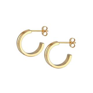 Elli  Boucles d'Oreilles Creolen Stecker Damen Modern 