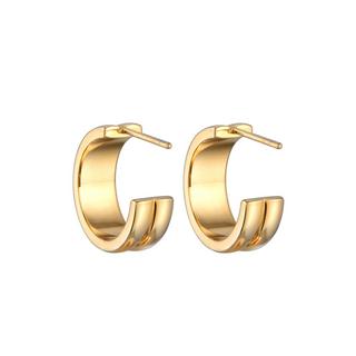 Elli  Boucles d'Oreilles Creolen Stecker Damen Modern 