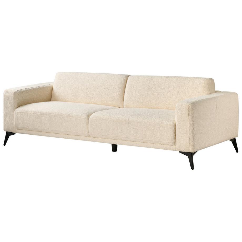 Beliani 3 Sitzer Sofa aus Bouclé  ANGE  
