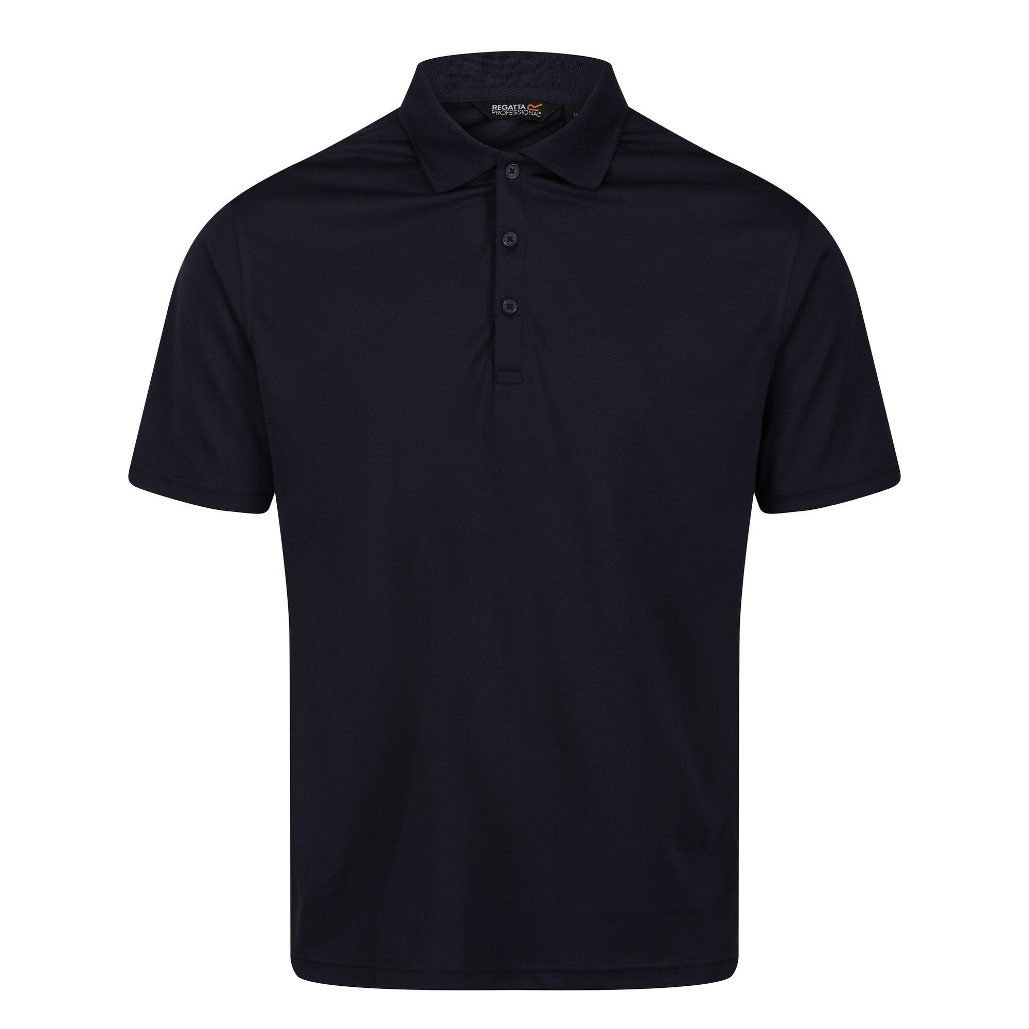 Image of Pro Poloshirt Feuchtigkeitsabweisend Herren Marine XXL