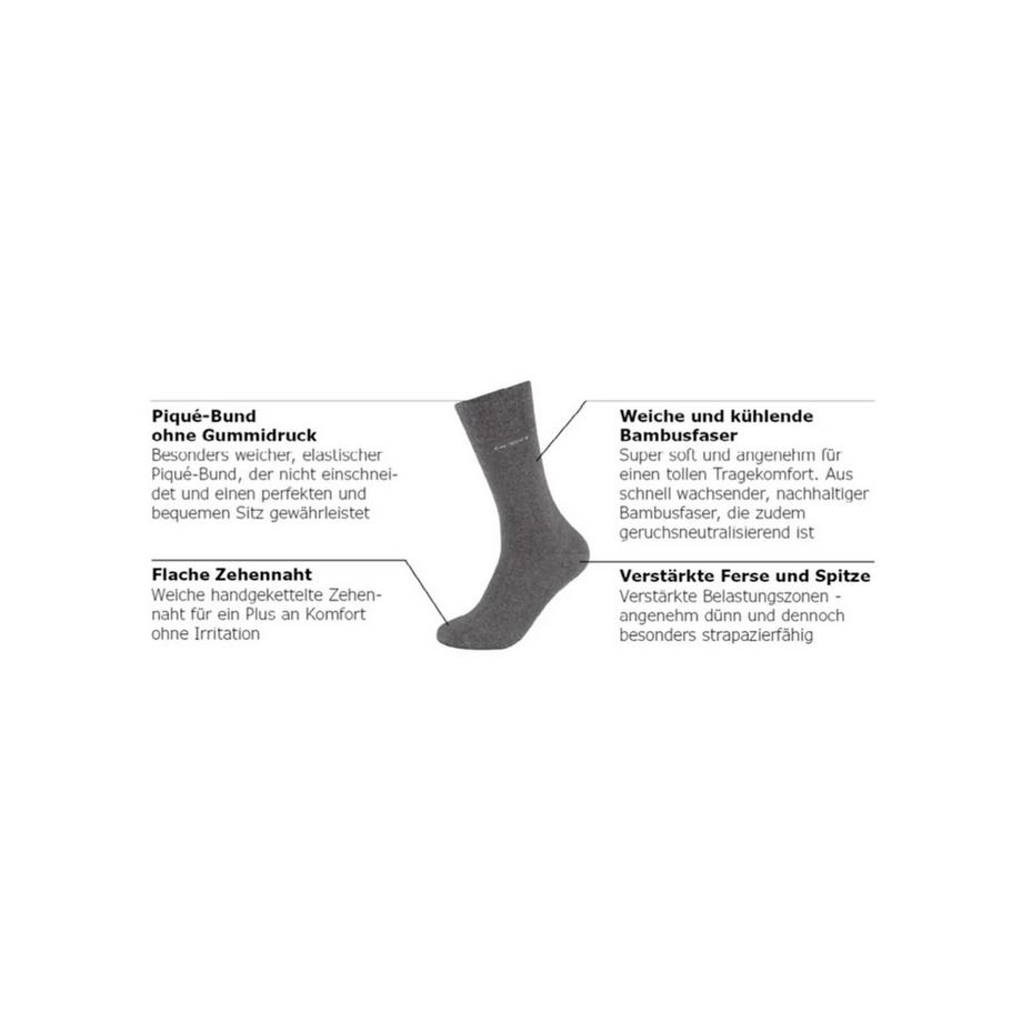 camano Ca-Soft Bambus Socken 4er-Pack  