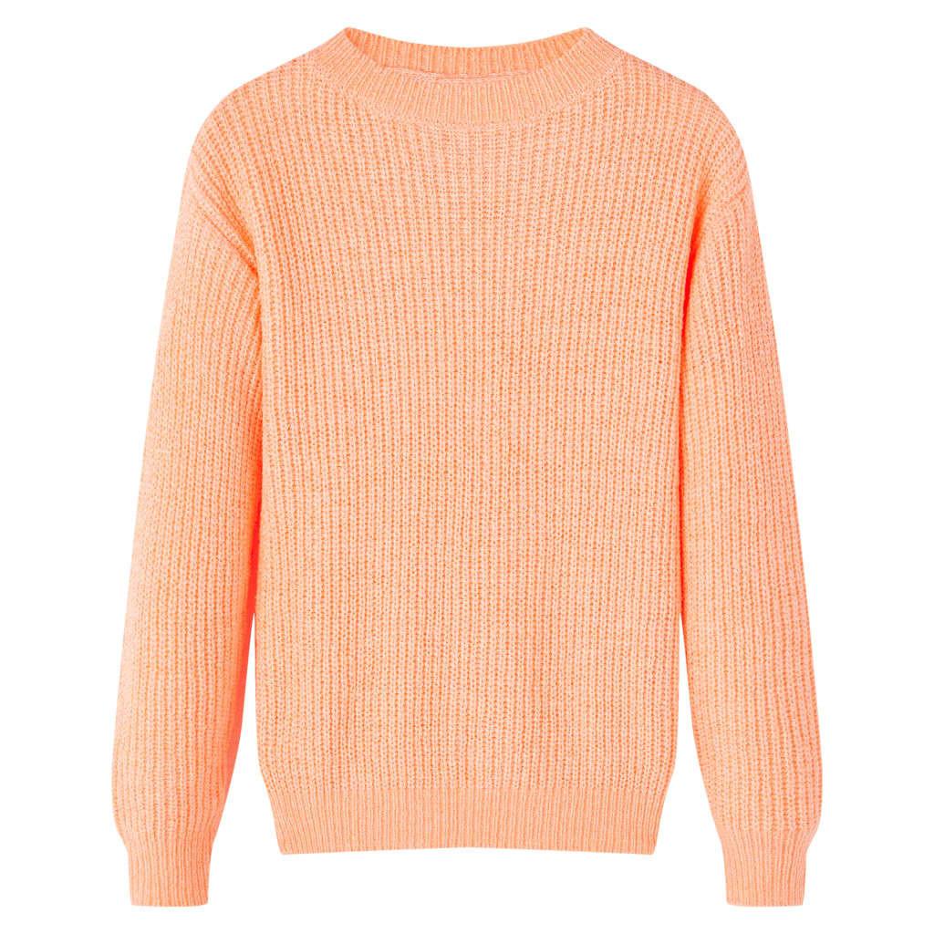 Image of Kinder Pullover Acryl Mädchen Orange 92