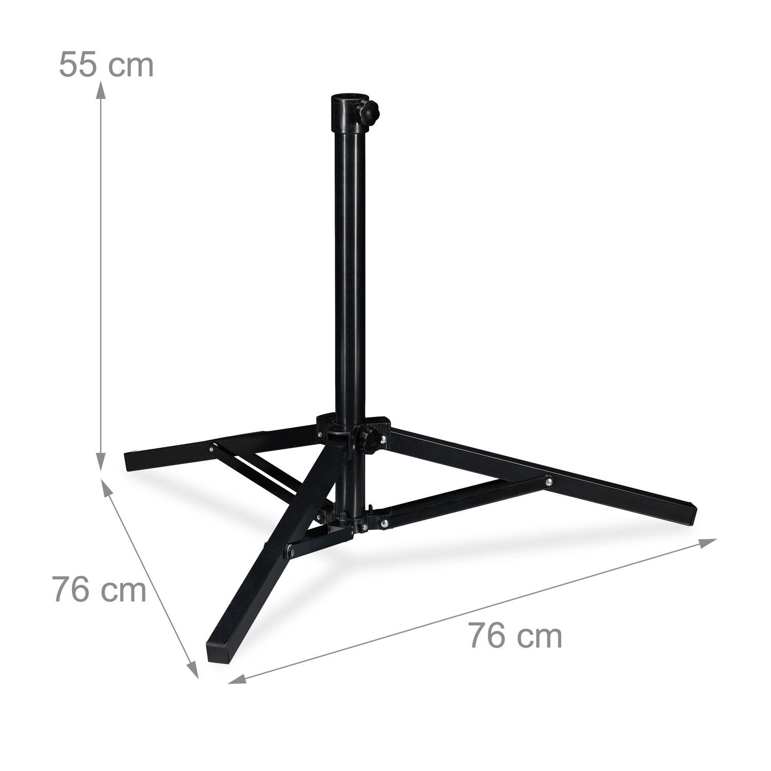 Northix Base per ombrellone in acciaio  