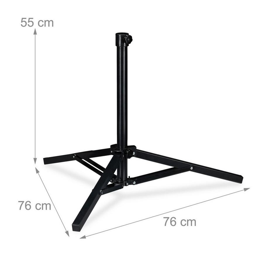 Northix Sonnenschirmständer Stahl  