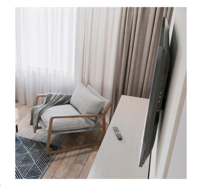 hama  HAMA Support mural TV fixe VESA jusqu'à 400x400 65" noir 