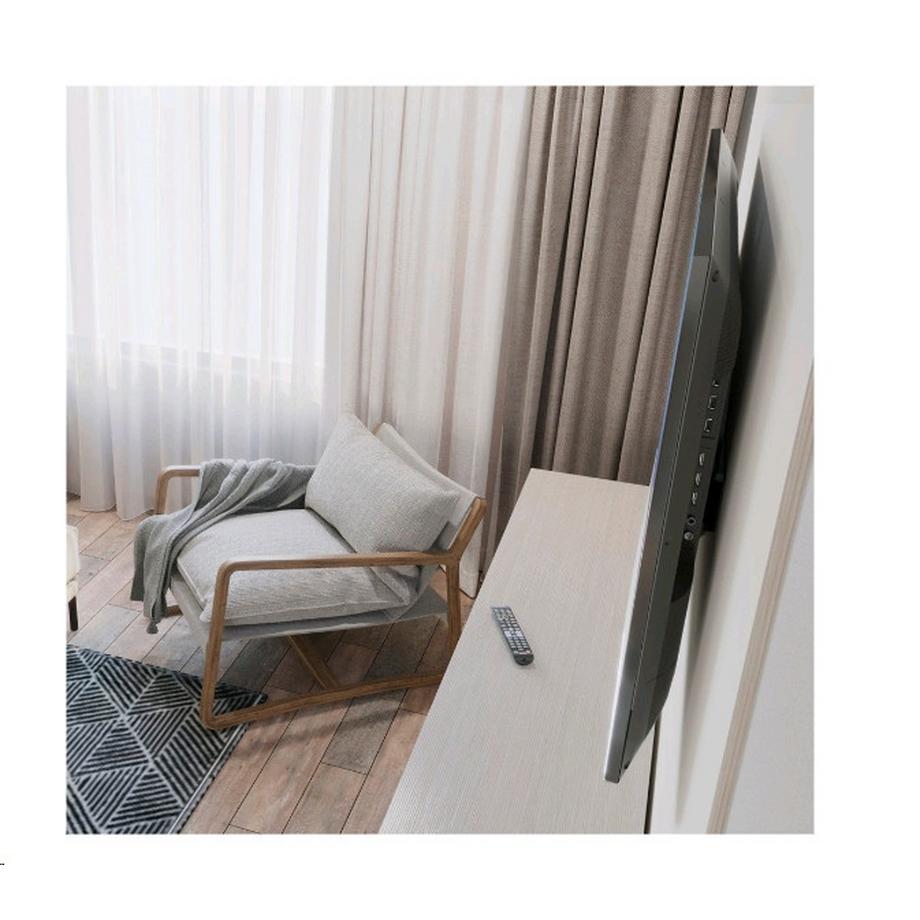 hama  HAMA TV-Wandhalterung, fest, VESA bis 400 x 400, 65 Zoll, Schwarz 