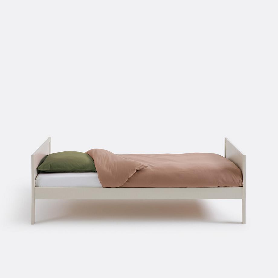 La Redoute Intérieurs Einzelbett mit Rohrgeflecht und Bettkasten  