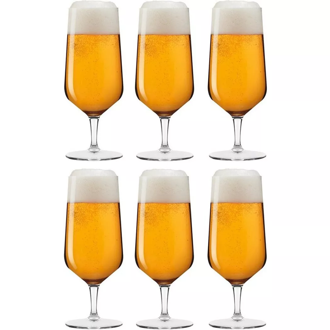Set de verres à bière Leonardo 330 ml - Couleur: Transparent
