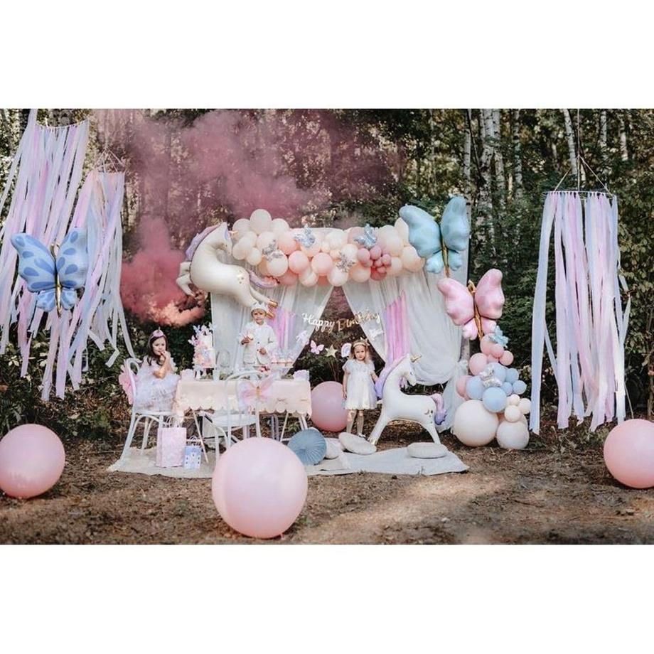 PartyDeco  Ballon en folie  Papillons 