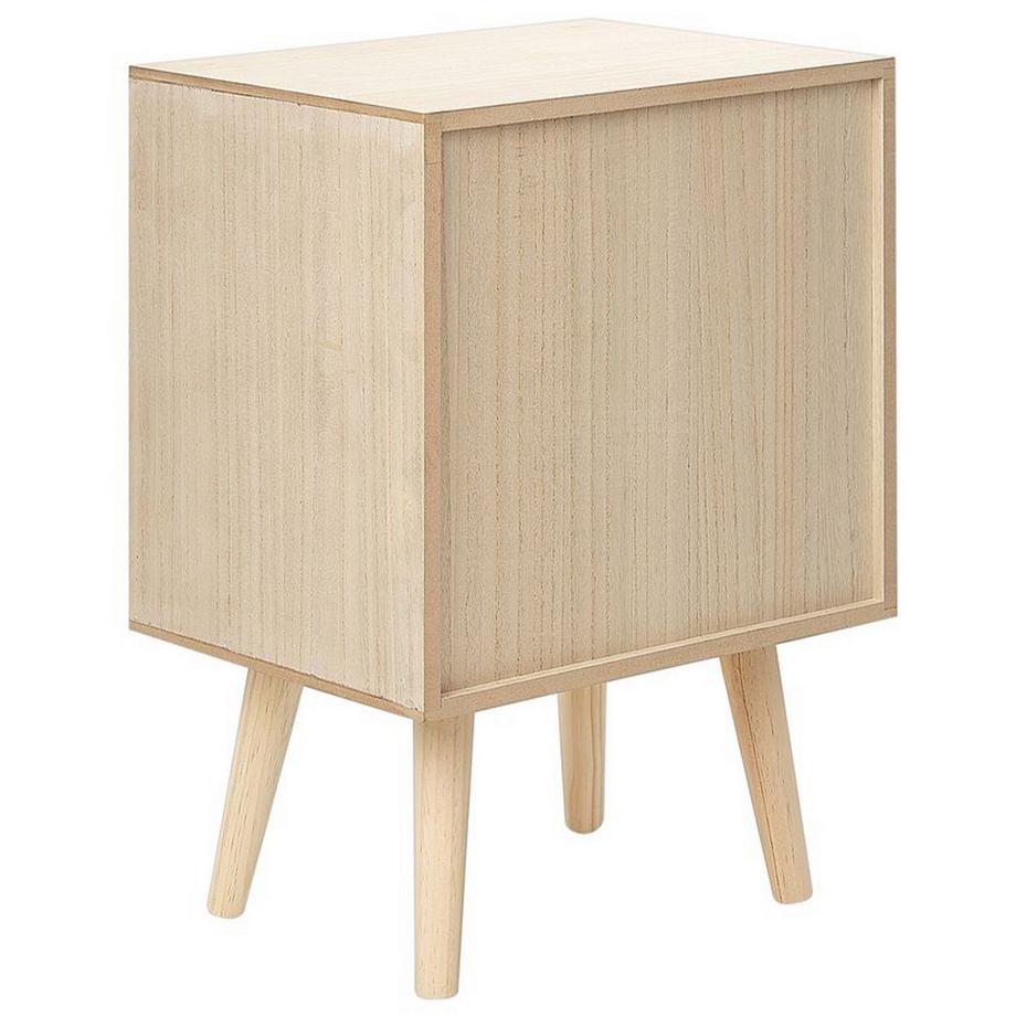 Beliani Comodino en Fibra a media densità (MDF) Boho ALMO  