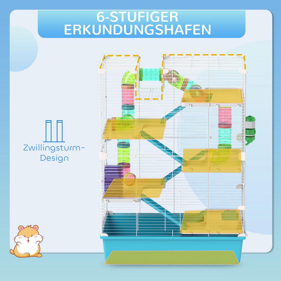 PawHut  Hamsterkäfig 