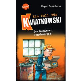 Ein Fall für Kwiatkowski (1). Die Kaugummiverschwörung Banscherus, Jürgen; Butschkow, Ralf (Illustrationen) Copertina rigida 