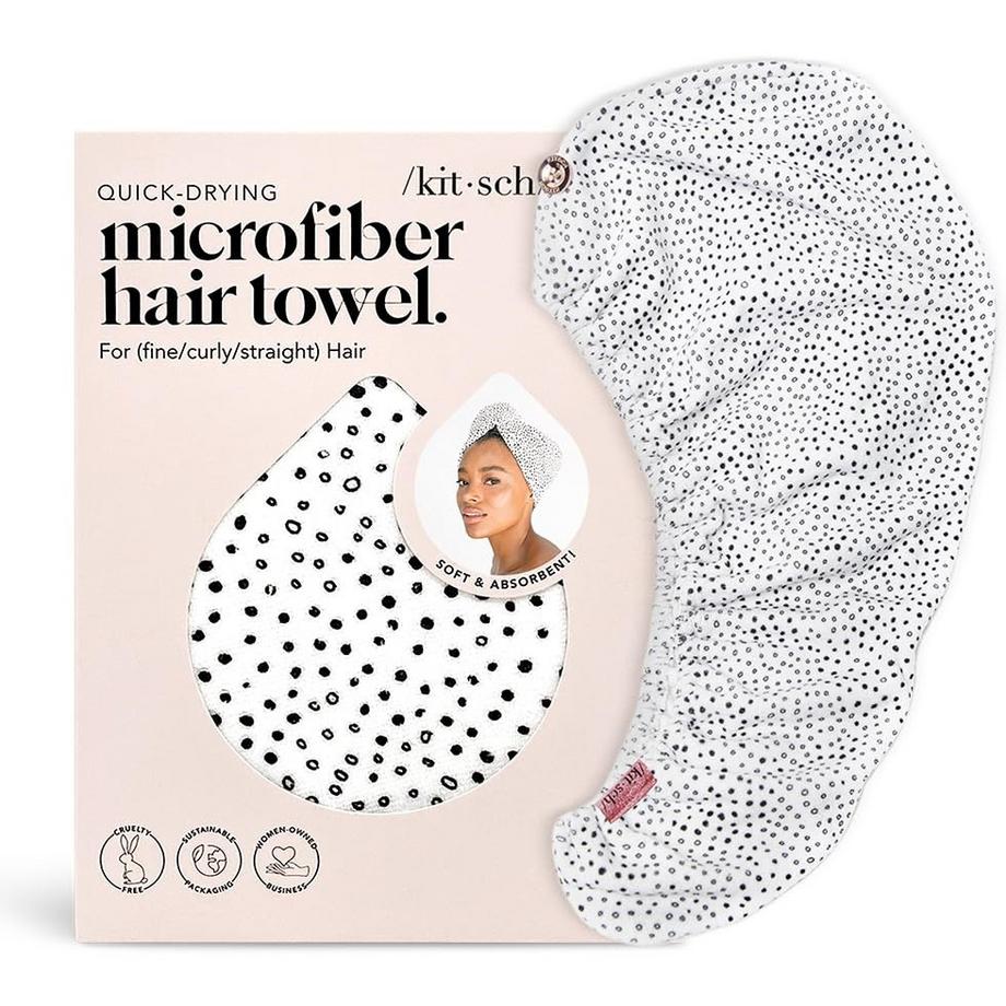 Kitsch  Mikrofaser-Haarhandtuch 