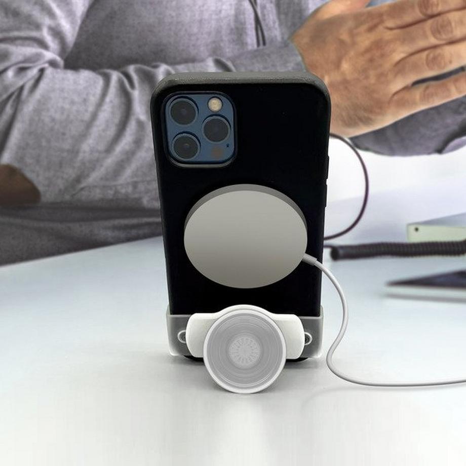 POPSOCKETS  PopGrip clip transparent pour Téléphone 