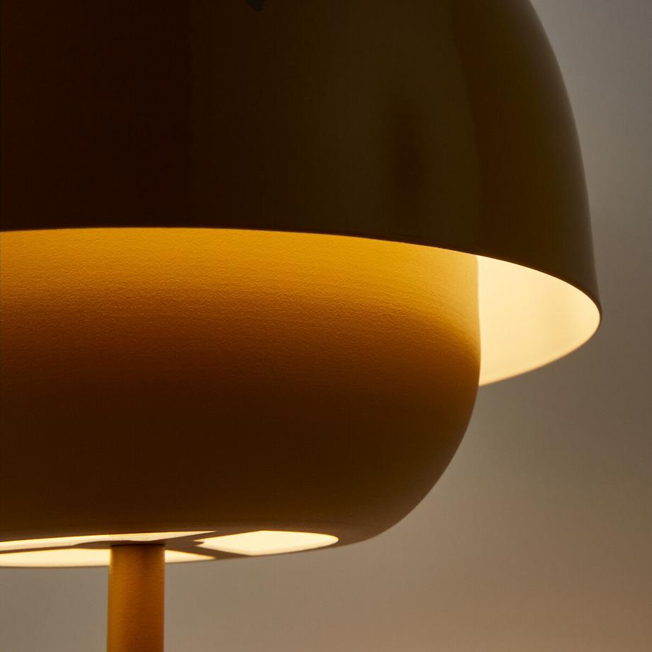 La Redoute Intérieurs Lampe en métal fer coloré  