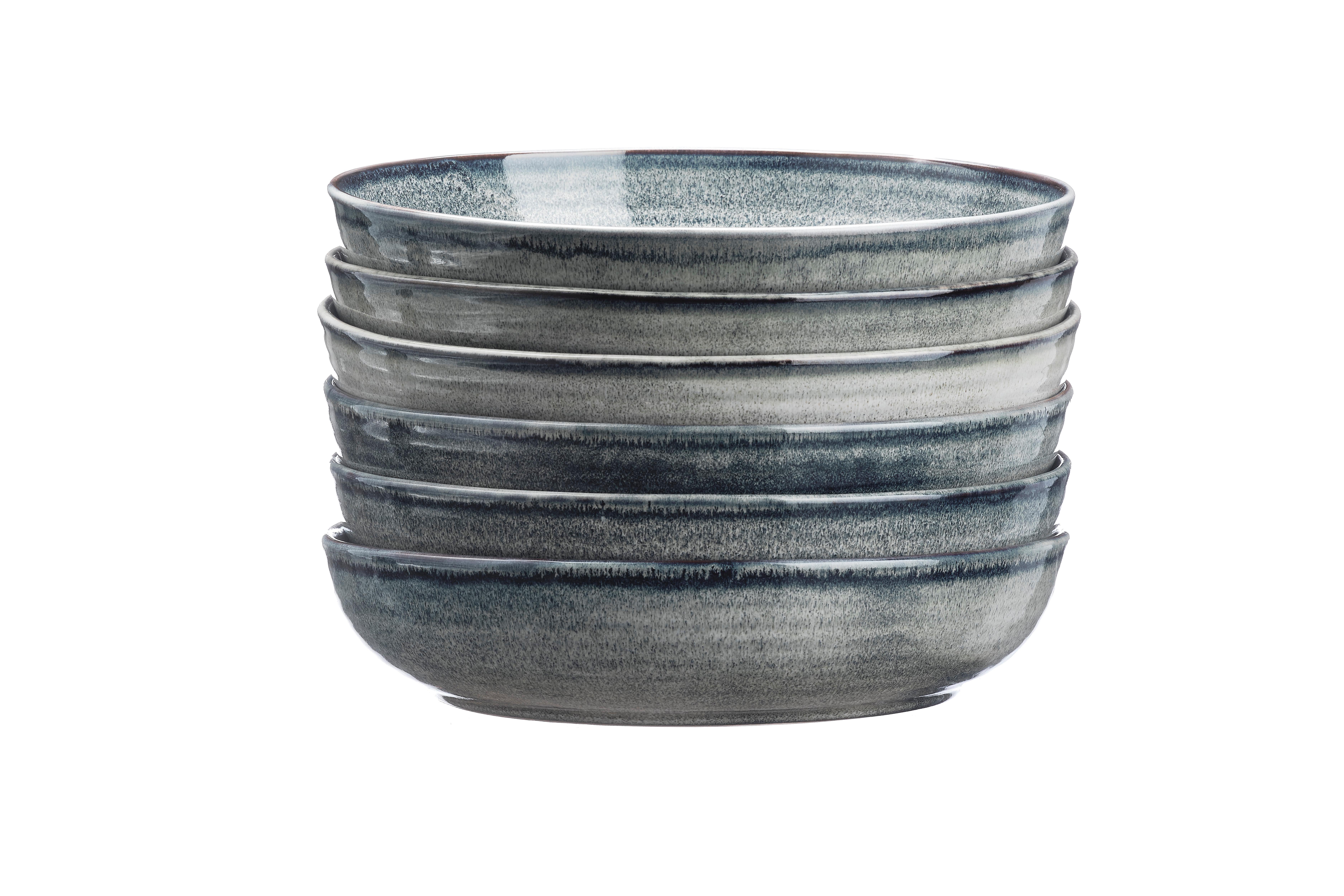 BJÖRN Set di piatti fondi ZEN - naturale  