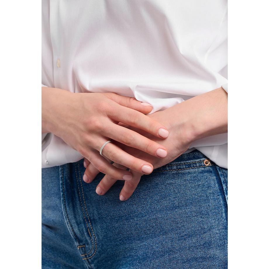 Thomas Sabo  Bague Argent Zirconia blanc 