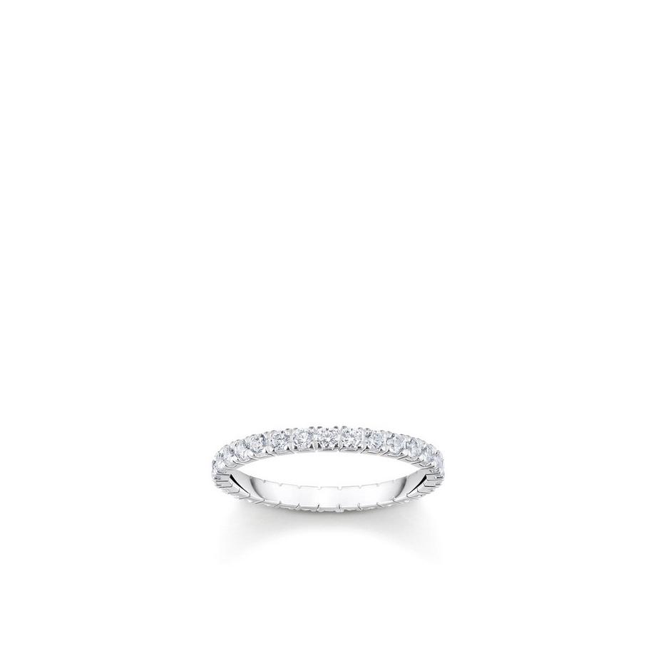 Bague Argent Zirconia blanc