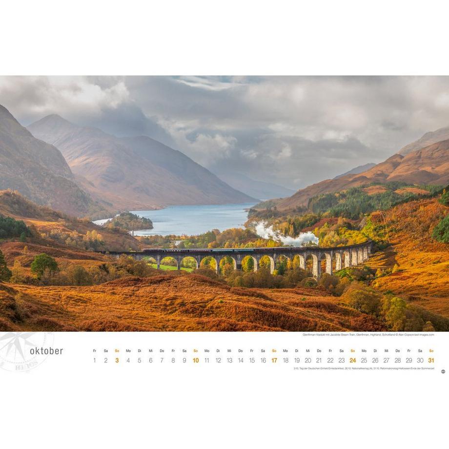Heye Bildkalender 2027 Schottland  