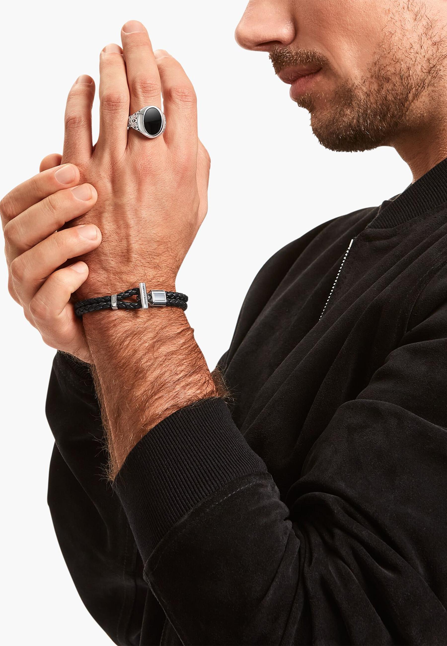 Thomas Sabo  Armband Doppelt Geflochtenes Leder 