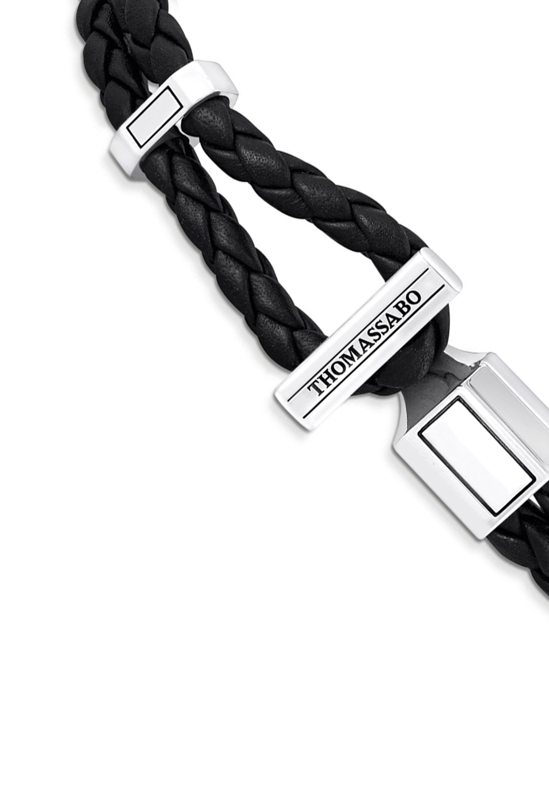 Thomas Sabo  Armband Doppelt Geflochtenes Leder 