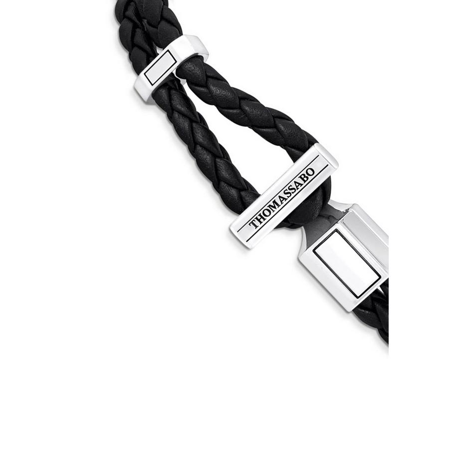 Thomas Sabo  Armband Doppelt Geflochtenes Leder 