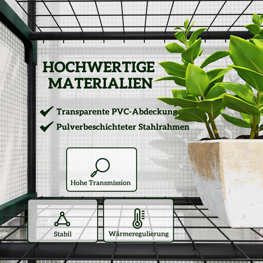 Outsunny Gewächshaus  
