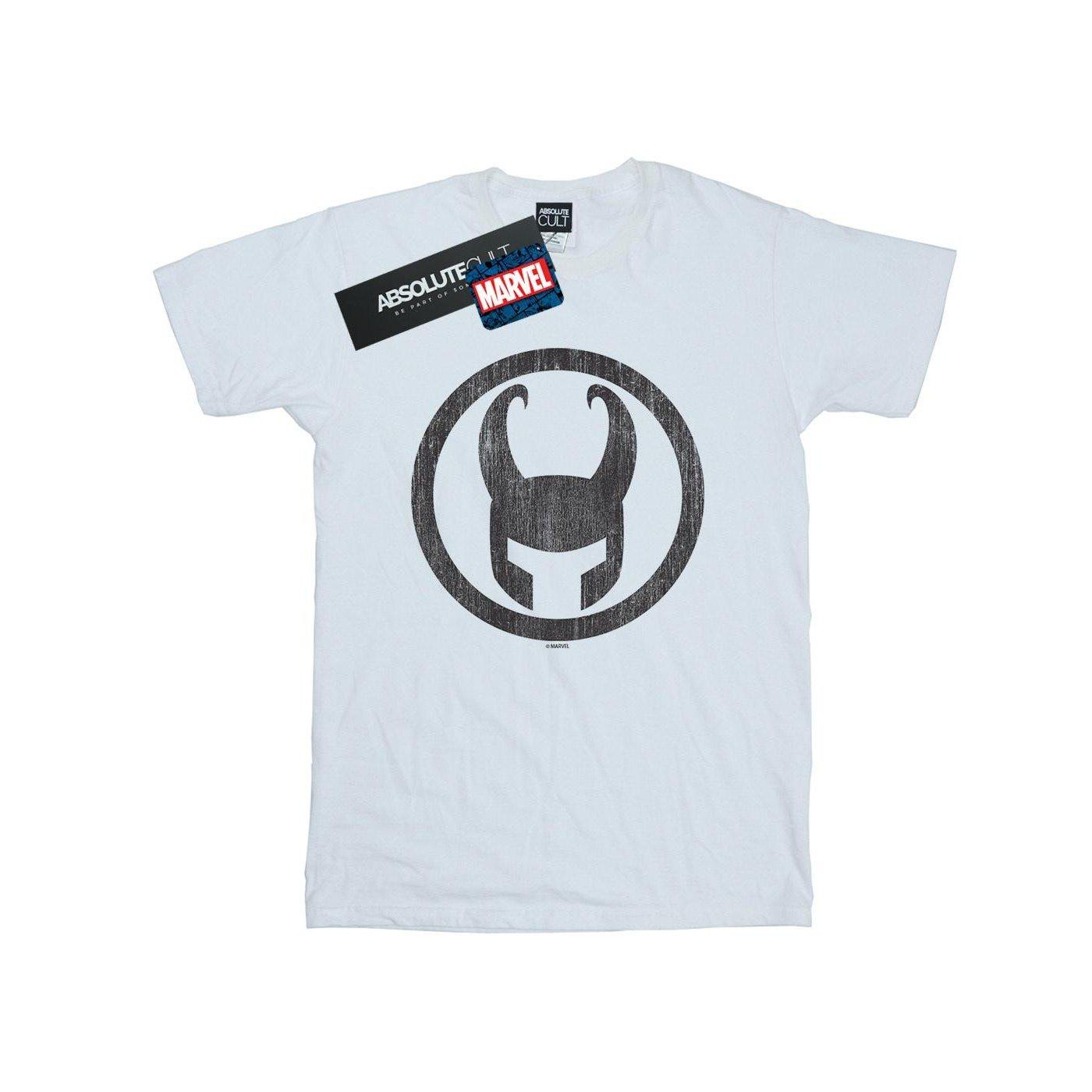 Image of Loki Icon Tshirt Unisex Weiss 140/146