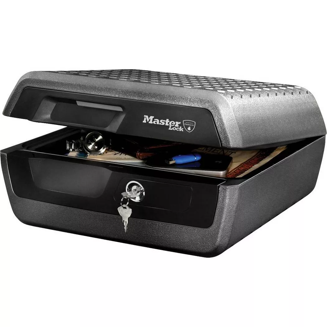Master Lock LCFW30100 Large Key Locking Fire & Water Chest