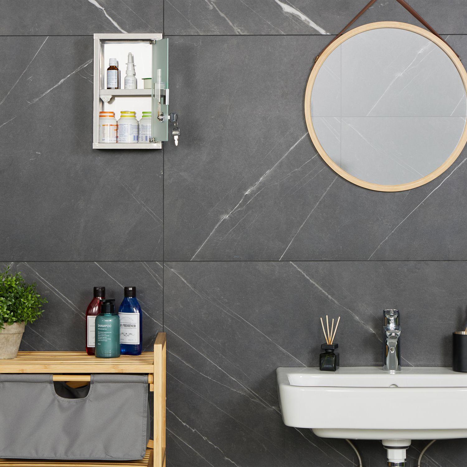 Northix Medikamentenschrank, 2 Fächer  