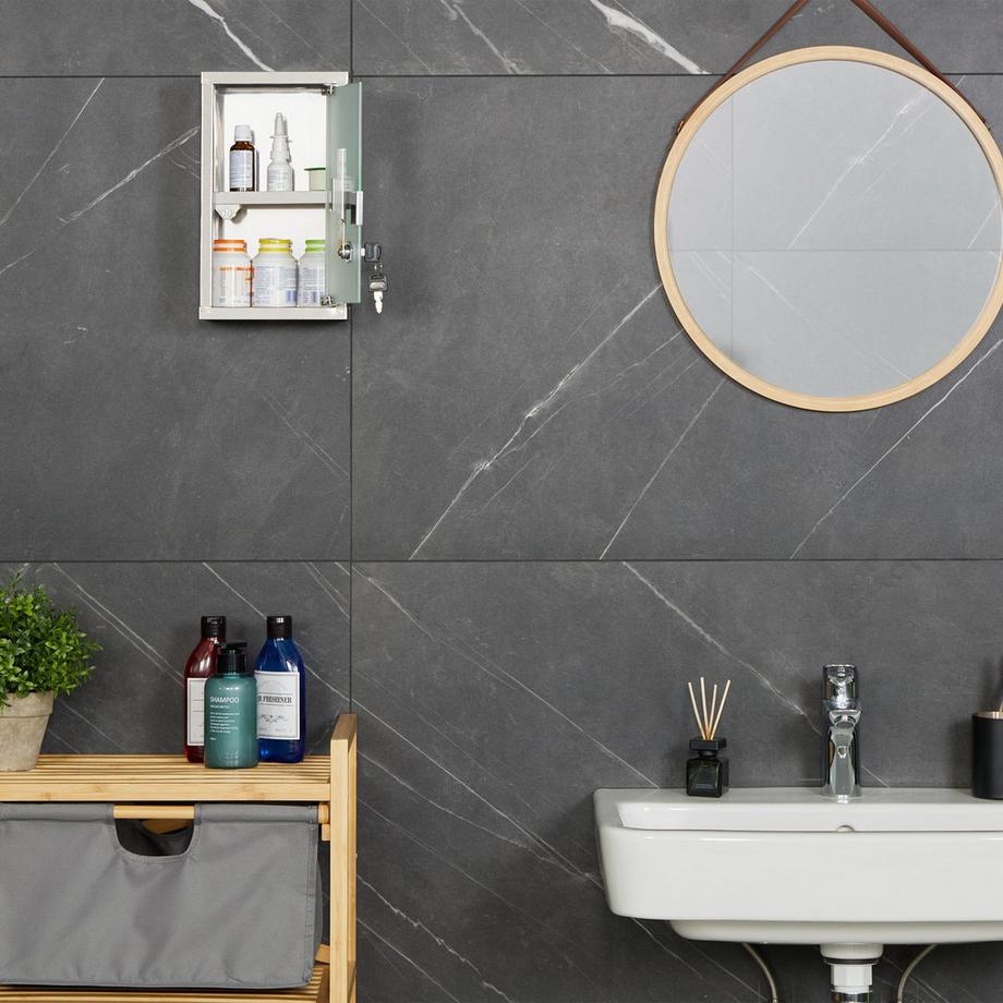 Northix Medikamentenschrank, 2 Fächer  