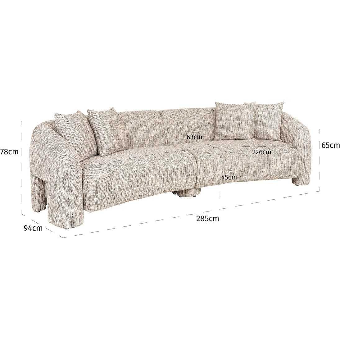 mutoni Sofa Milania trendy nature  