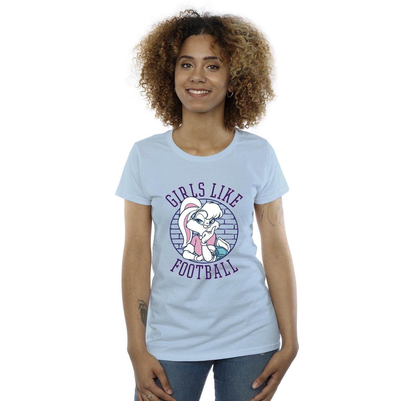 LOONEY TUNES  Tshirt GIRLS LIKE FOOTBALL 