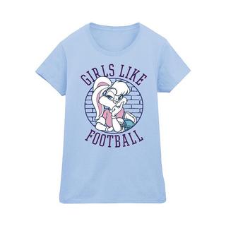 LOONEY TUNES  Tshirt GIRLS LIKE FOOTBALL 