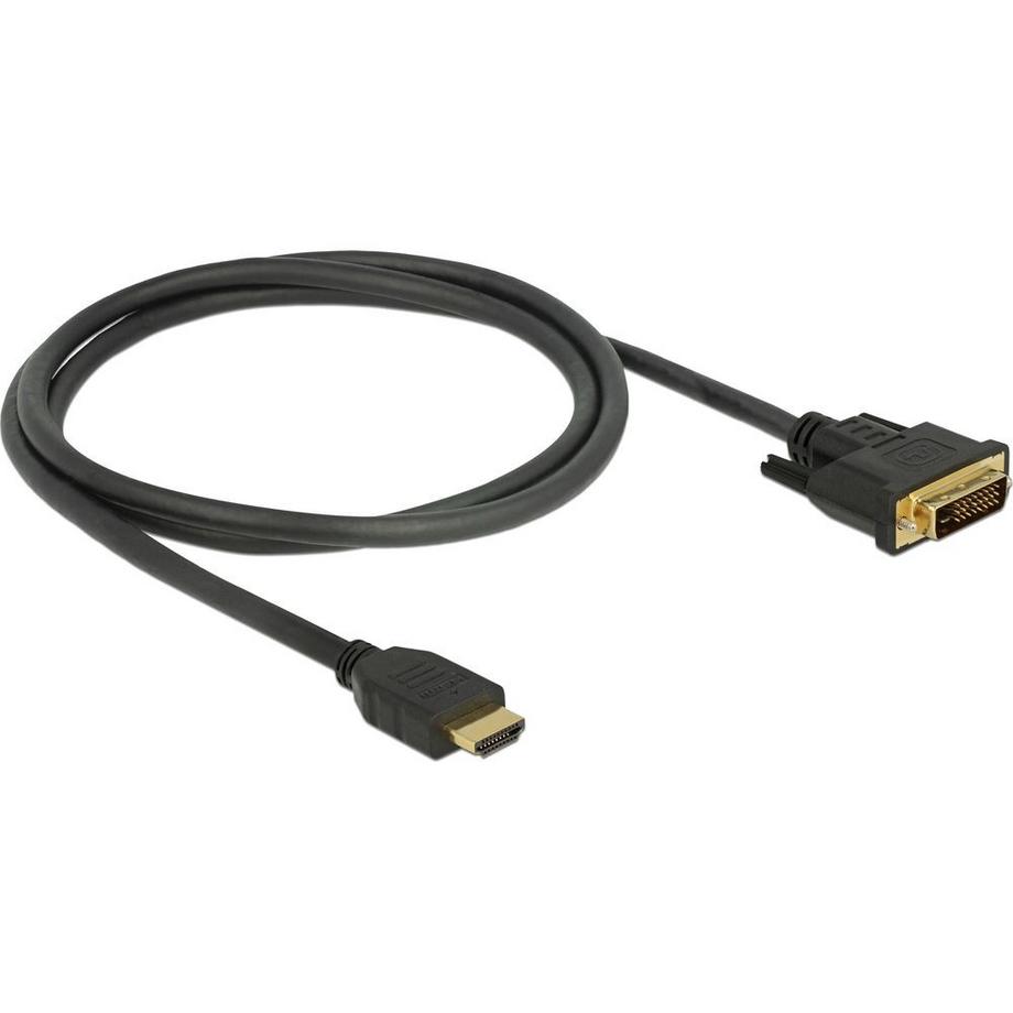 DeLock  Câble  HDMI - DVI, bidirectionnel 