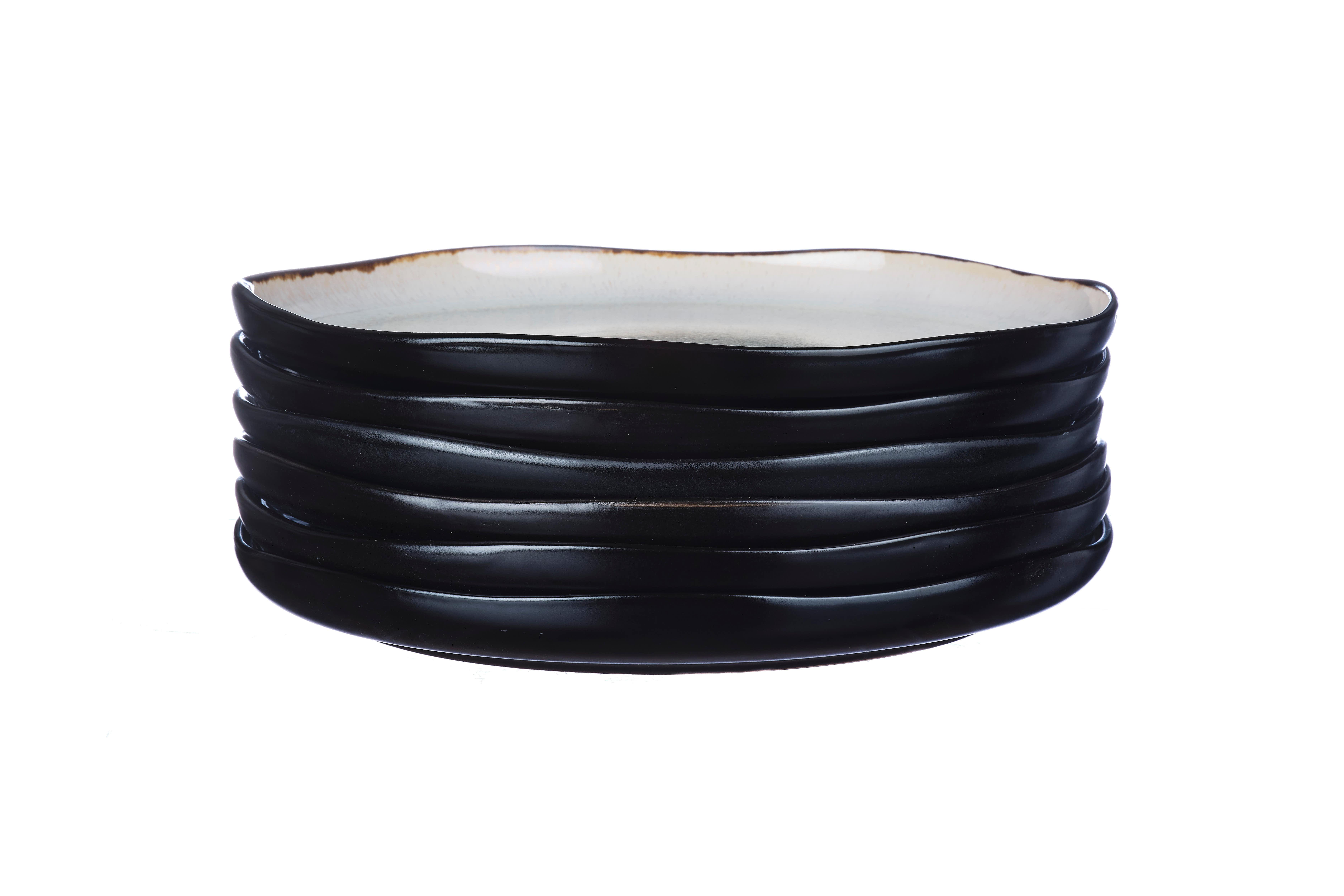 BJÖRN Service d'assiettes IRIS - blanc  