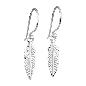 Boucles d'Oreilles Femmes Pendentif D'oreilles Plume Boho