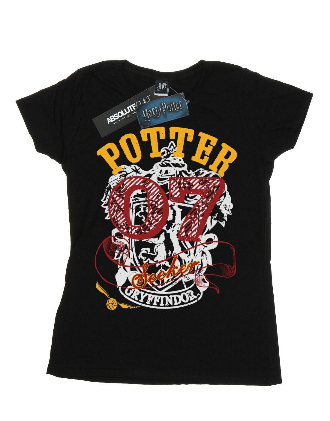 Image of Gryffindor Seeker Tshirt Damen Schwarz L