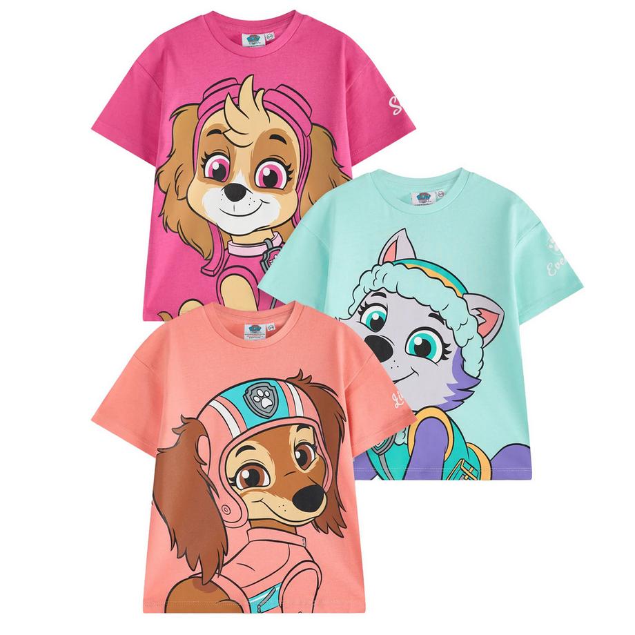 PAW PATROL  TShirt  (3erPack) kurzärmlig 